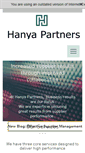 Mobile Screenshot of hanyapartners.com